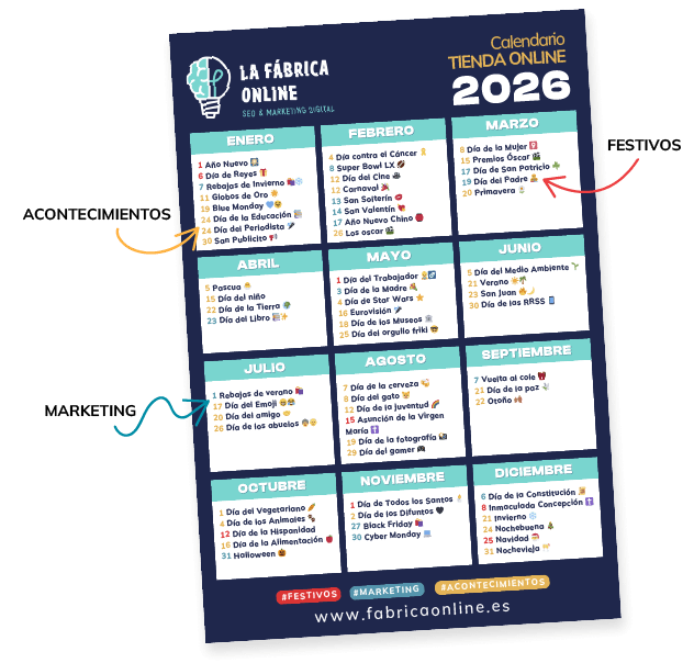 imagen de Calendario de Marketing 2026